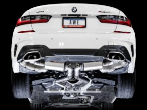 BMW 3 Series Performance Exhaust - AWE Tuning - Cat-Back Touring Edition - `19-`27